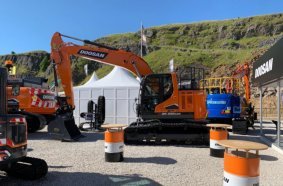 New DX235LCR-7 crawler excavator