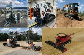 Product launches of August (DEVELON excavators, Benninghoven news, Bobcat skid steer loaders, and more)