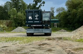 The Unimog and crawler are