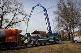 Volvo Trucks and Putzmeister have developed a fully electric alternative for pumping concrete.