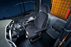 Cab updates for Hyundai articulated dump trucks