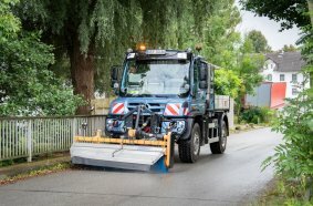 The Unimog and crawler are