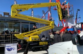 The new RUTHMANN BLUELIFT SA 20 celebrated its premiere at bauma 2025 in Munich.