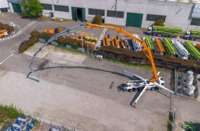 CIFA introduces the new K60H with 7-section boom: a new benchmark in the 60-meter class