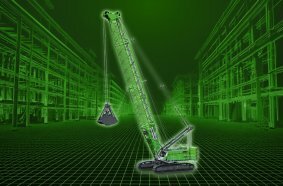 The new 220 ton SENNEBOGEN 6220 E duty cycle  crane is suitable for a wide range of applications thanks to its variability and will be presented to the public for the first time at bauma.