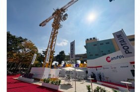 New Potain MCT 105 topless tower crane in the spotlight at EXCON 2025