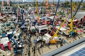 The outdoor area at GIS when held at Piacenza Expo.