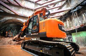 New DX235RTF-7 Tunnelling Excavator from DEVELON