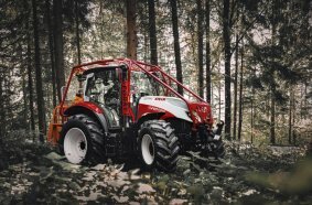 STEYR 4140 Expert CVT Forestry