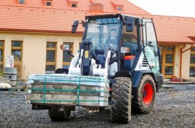 New Bobcat L85 Compact Wheel Loader Helps Build Convent