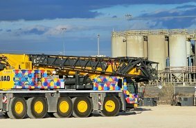 Nimble Crane to shine light on Autism Awareness Month with vibrant crane wrap