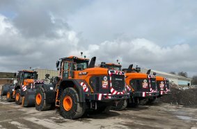 HeavyMovement Purchases Eight New Develon Wheel Loaders