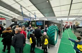 GRI tires Exhibited in Europe and South America