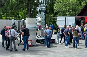 About 70 customers from eight different countries — Germany, Switzerland, France, Belgium, Norway, Italy, the UK and Australia — attended Aquajet’s 2024 World Tour in Friedenweiler, Germany.
