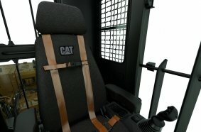 Cat MH3295 Material Handler cab