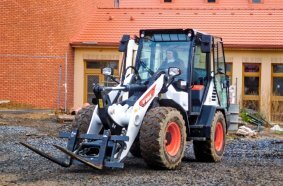 New Bobcat L85 Compact Wheel Loader Helps Build Convent