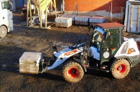 New Bobcat L85 Compact Wheel Loader Helps Build Convent
