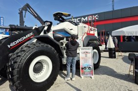HİDROMEK attracted attention at bauma 2025 with 14 new models