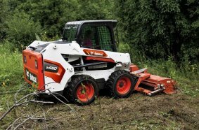 Bobcat S550 Flail cutter