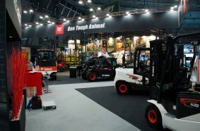 Bobcat showcases brand-new material handling lineup for the first time at LogiMAT 2024
