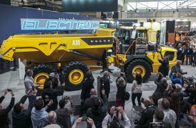 Volvo CE reveals world-first electric hauler among its zero-emission-only lineup at Bauma 2025