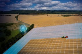 VB 7100 series baler featuring task controller section control function