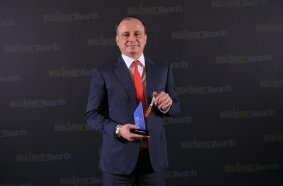 Tariq Al-Sawaie, Managing Director of Wolffkran Saudi Arabia, accepted the award. Saudi Arabia is one of Wolffkran’s key growth markets.