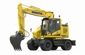 Komatsu Europe introduces new mobile excavators