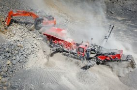 The new I‑130RS impact crusher will be on static display, making its first public showing