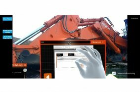 Image via XR smart glasses in use