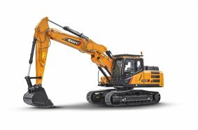The popular 23 t crawler excavator is now also available with a 2-piece-boom (as an NLC version)