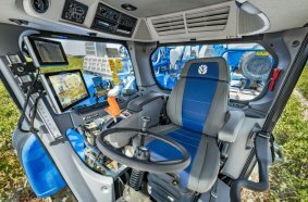New Holland Braud compact grape harvesters