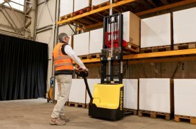New Hyster® SC1.2 offers durable design for simple stacking