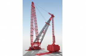 Mammoet begins assembly of world’s biggest land-based crane