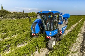 New Holland Braud compact grape harvesters