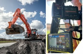 Hitachi presents pioneering safety technology on Zaxis-7 excavator at Intermat