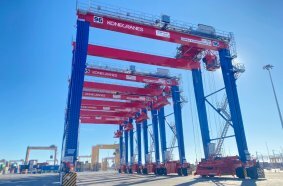 Konecranes CSP Valencia hybrid RTGs