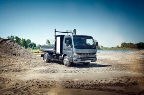 FUSO Next Generation eCanter with 3-Way-Tipper