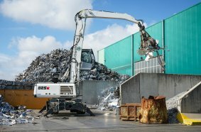 Sorting and loading of scrap metal