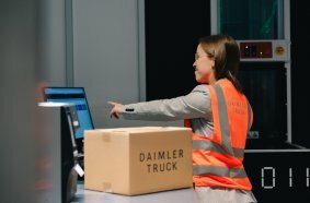 Daimler Truck Global Parts Center in Halberstadt, Saxony-Anhalt, Germany