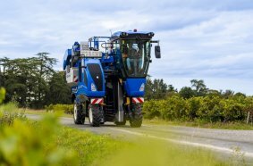 New Holland Braud compact grape harvesters