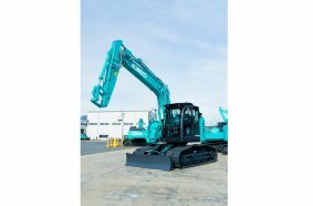 Technical Mention Awarded to KOBELCO Construction Machinery Europe in the Hydraulic Excavators category for SK165SRLC