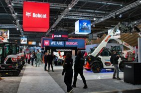Bobcat debuts electric telehandler concept at INTERMAT 2024, proving sustainability and performance can go hand in hand