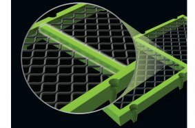 Advanced polyurethane strips match the lifespan of OPTIMUMWIRE®, maintaining screening integrity up to 10 times longer than traditional polyurethane in some cases.