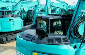 Technical Mention Awarded to KOBELCO Construction Machinery Europe in the Hydraulic Excavators category for SK165SRLC