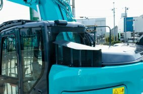 Technical Mention Awarded to KOBELCO Construction Machinery Europe in the Hydraulic Excavators category for SK165SRLC