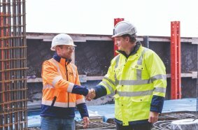 DC Tower 2 is growing at a rapid pace thanks to the close cooperation between PERI and PORR Bau GmbH, the sophisticated technology and the optimised processes.