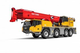 The SANY SAC1200C all-terrain crane