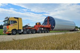 Silvasti on the new Mega Windmill Trailer XXL: Even more stable than expected