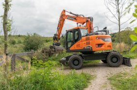 Major Performance Upgrades on Develon Wheel Excavators